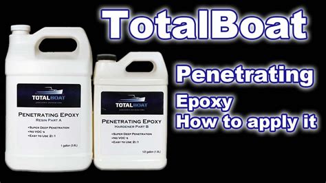 totalboat epoxy norge|Totalboat penetrating epoxy, How to apply, and my thoughts.